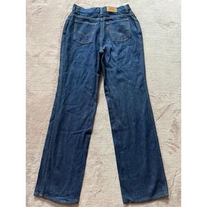 Vintage Levis 25035 Jeans Women's Dark‎ Wash High Waist Orange Tab 90s Size 16
